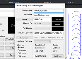 Dialog create and modify